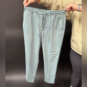 Topman cropped chino jogger